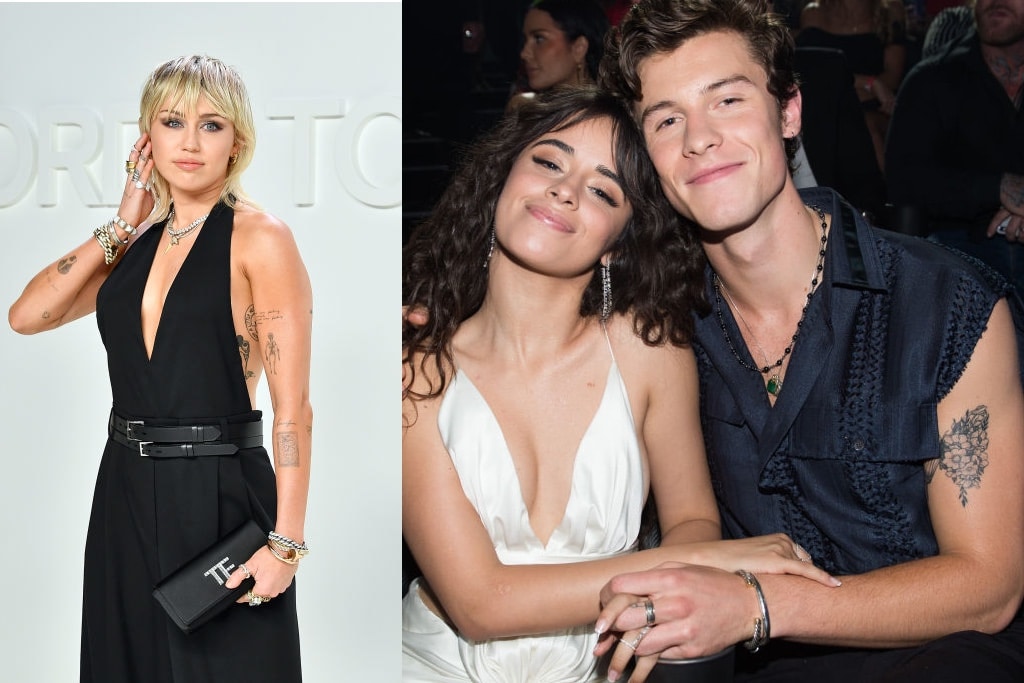 Miley Cyrus casually asks Shawn Mendes and Camila Cabello for a threesome