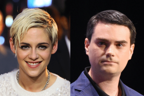Ben Shapiro is foaming at the mouth over a crumb of lesbian representation in Kristen Stewart’s Christmas film