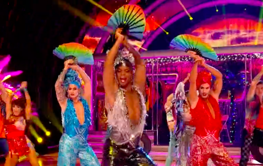 BBC defends Strictly Come Dancing's dazzling drag routine following complaints from pathetic bigots