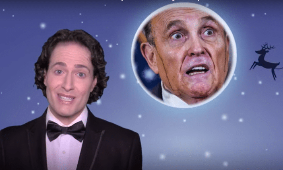 'Slimy-faced' Trump lawyer Rudy Giuliani eviscerated by gay comic Randy Rainbow