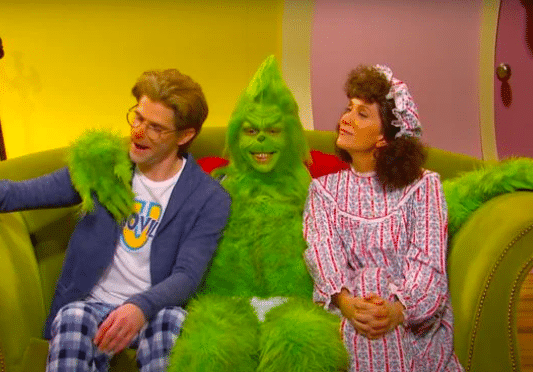 Bisexual Grinch's heart 'wasn't the only thing that grew three sizes' in hilariously lewd SNL skit