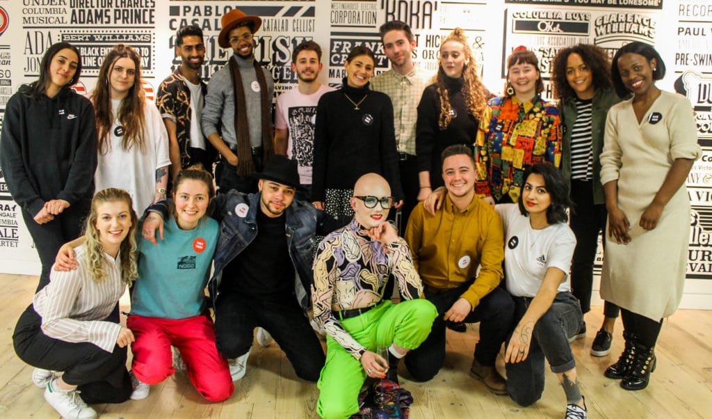 The What If Freedom Committee members pose for a photograph