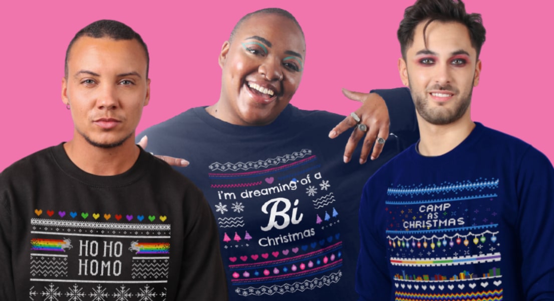 These are the best LGBT+ Christmas jumpers money can buy this festive season