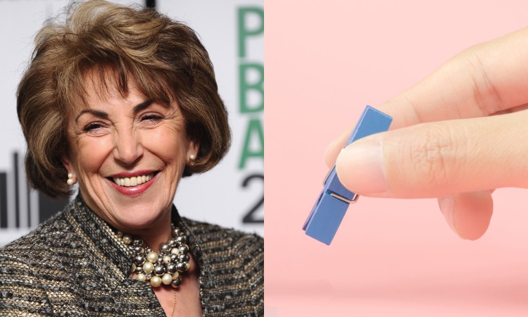 Former health minister Edwina Currie challenges conspiracy theorist to try pegging after his bizarre anti-mask rant