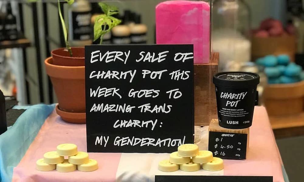 Lush pours money into trans non-profit after backlash over anti-trans donations: 'Actions speak louder than words'