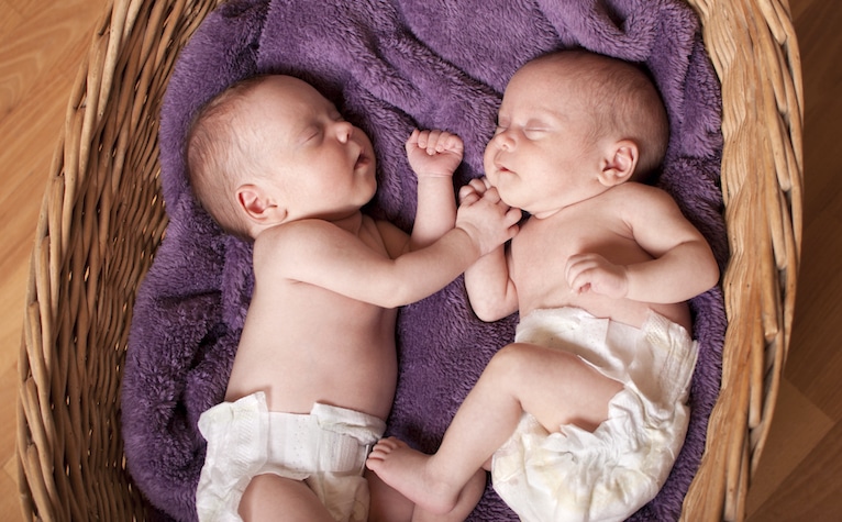 Transgender couple feel 'blessed' and 'complete' after proud dad gives birth to twins