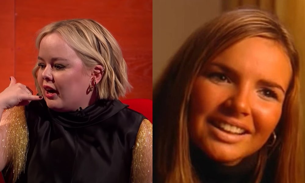 Derry Girls' Nicola Coughlan flawlessly recreates Nadine Coyle's iconic passport drama