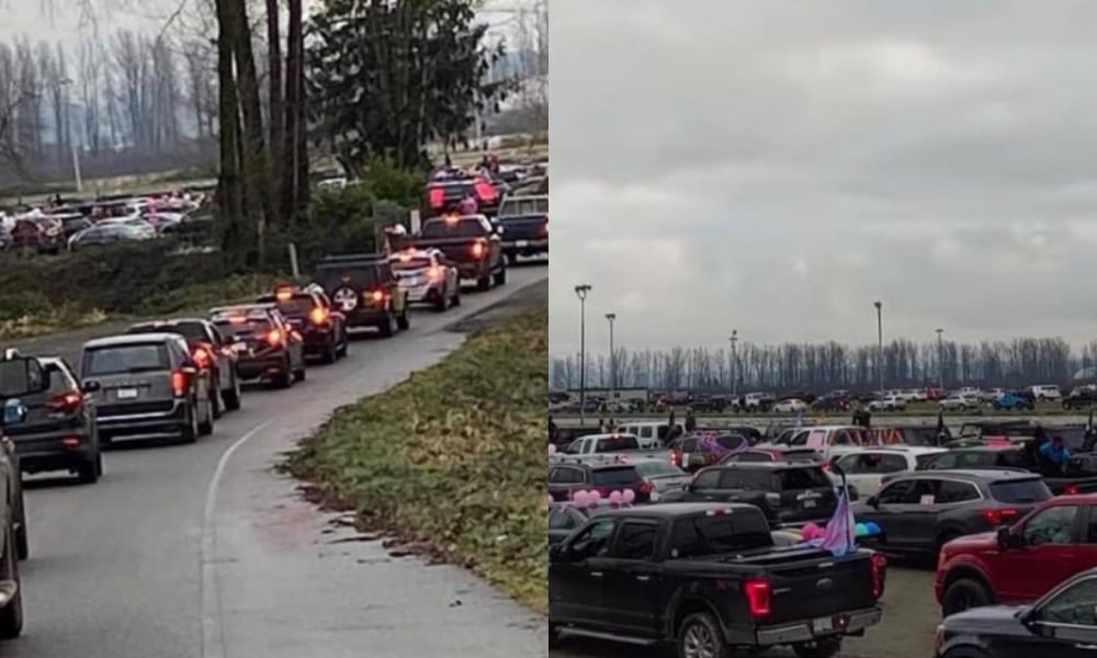 After a trans teen was attacked by bullies, their community put on a kaleidoscopic show of support