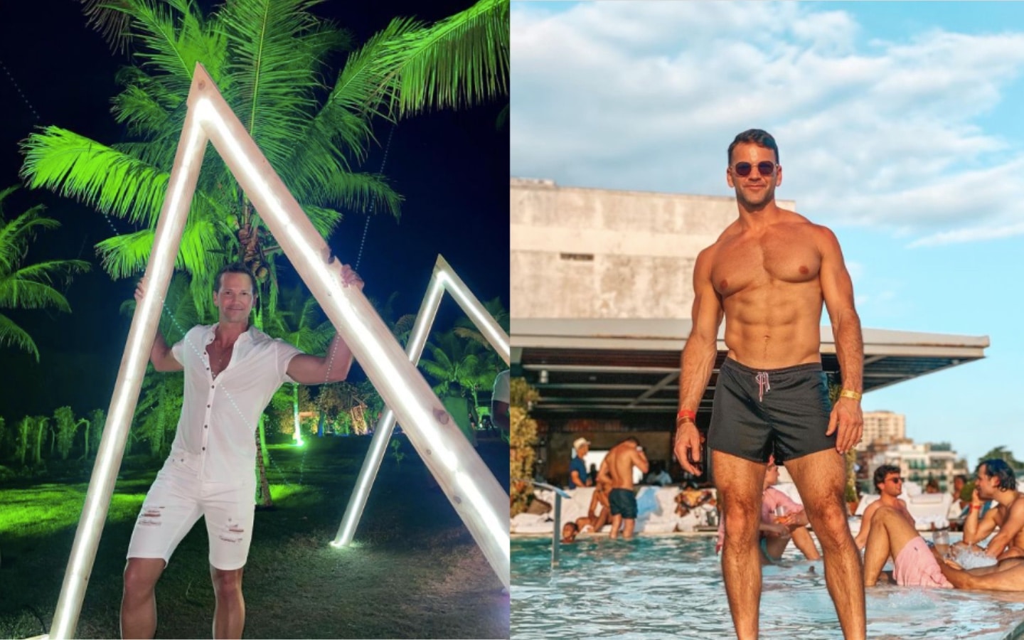 Disgraced gay ex-congressman Aaron Schock parties with shirtless, maskless men as coronavirus cases surge