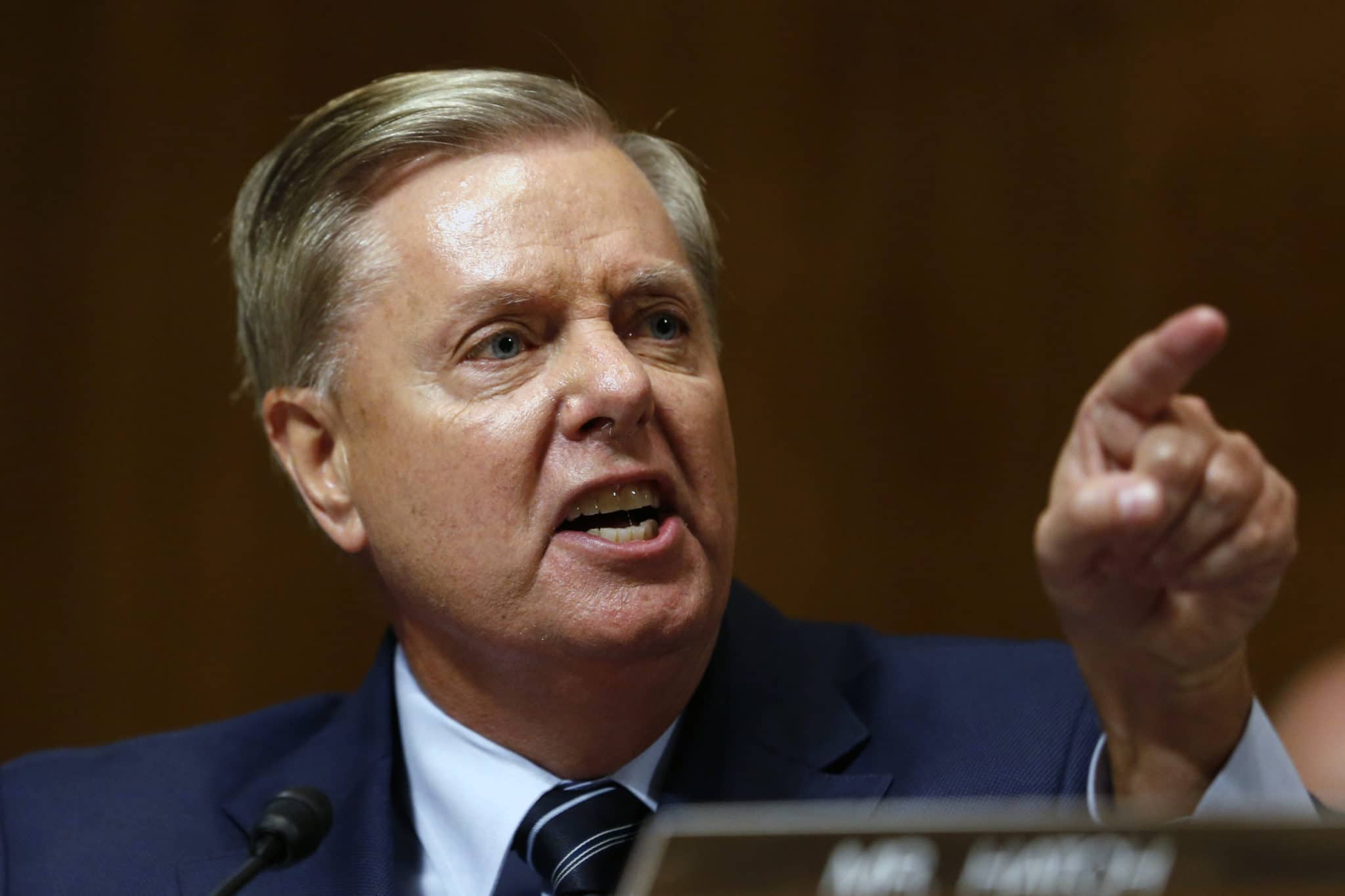 Lindsey Graham is willing to die for Chick-fil-A and its anti-LGBT+ values