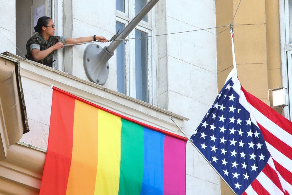 Joe Biden's new secretary of state Antony Blinken will allow US embassies to fly Pride flags again