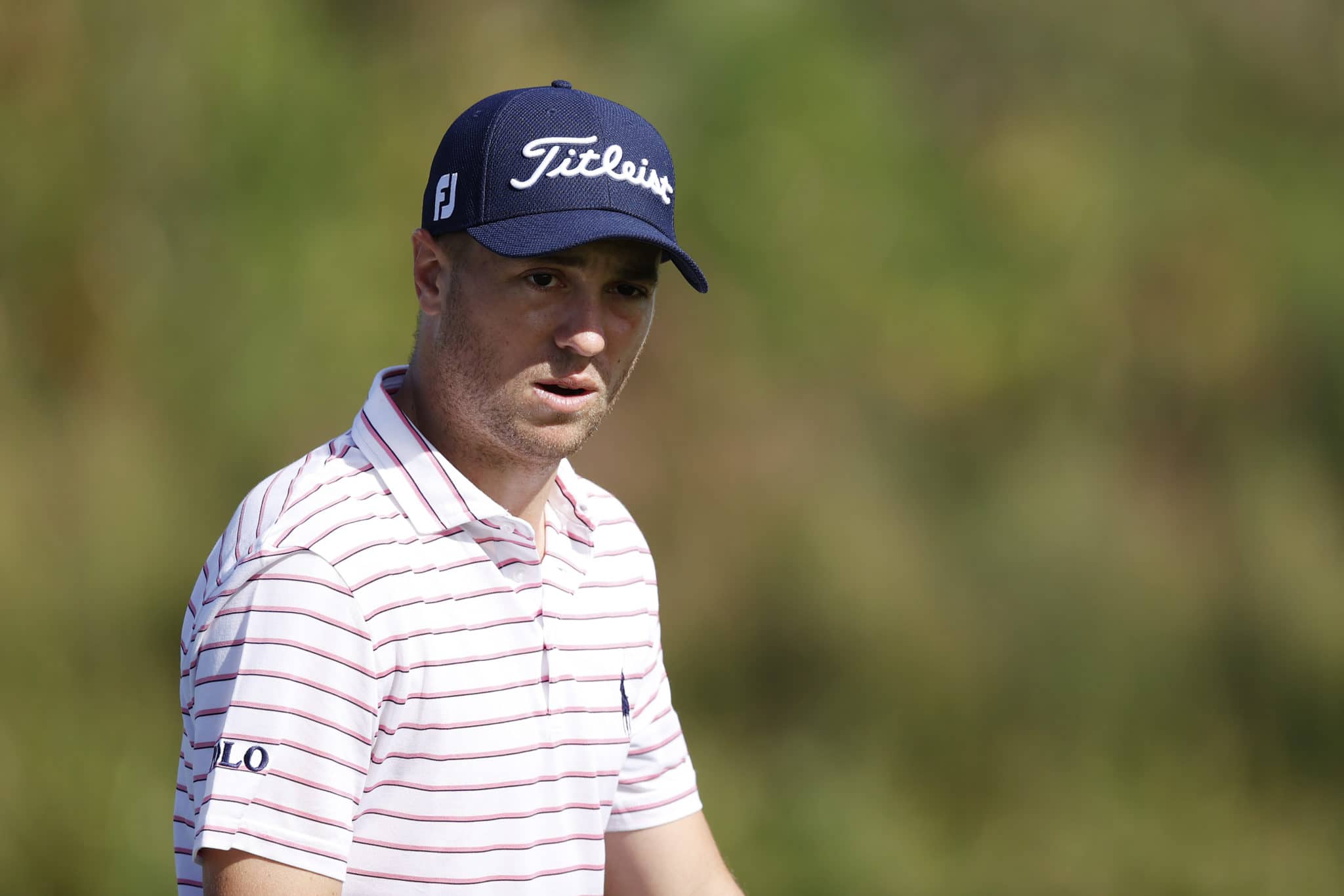 Disgraced golfer Justin Thomas will go on training to 'be a better person' after saying 'f****t' live on air