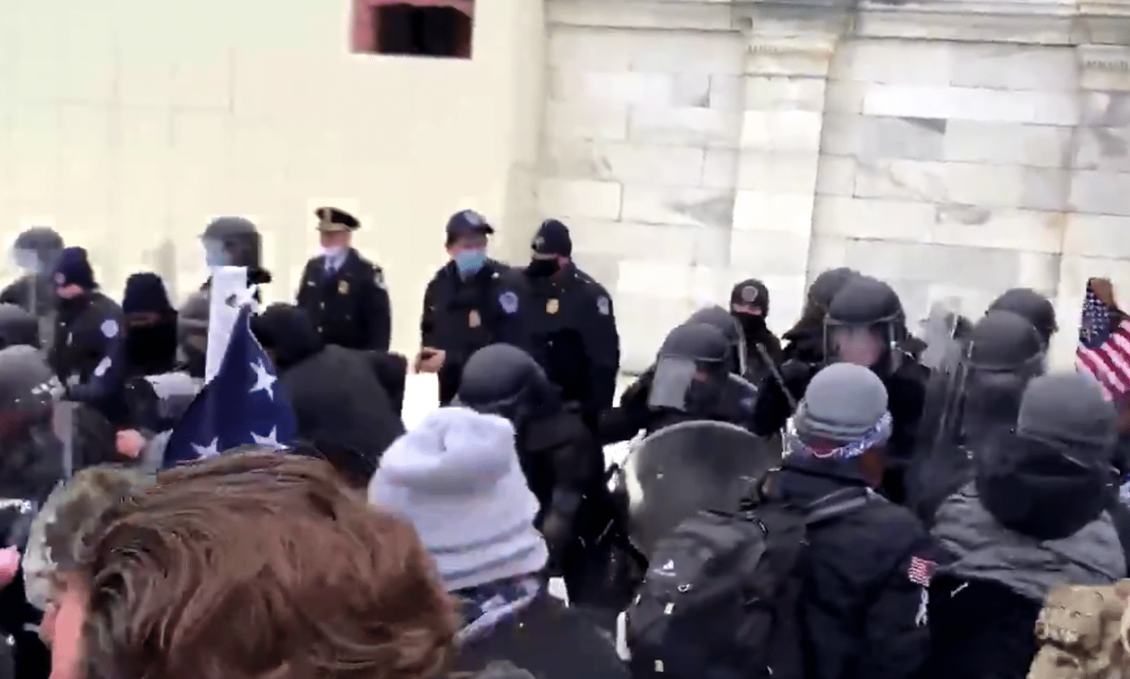 US Capitol stormed by Trump supporters with Electoral College vote stalled by violence