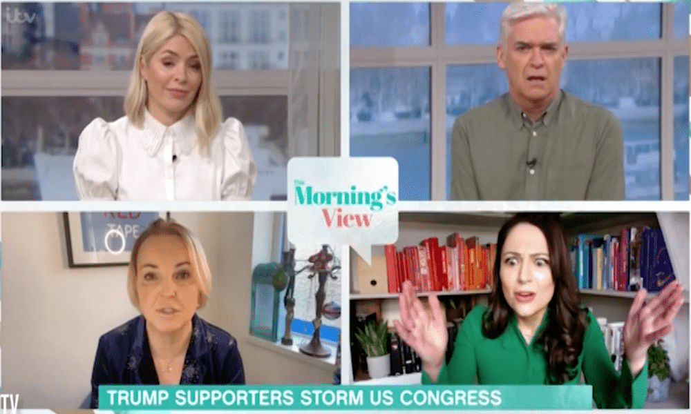 India Willoughby faces blistering backlash after 'horrendous' take on US Capitol riots on This Morning