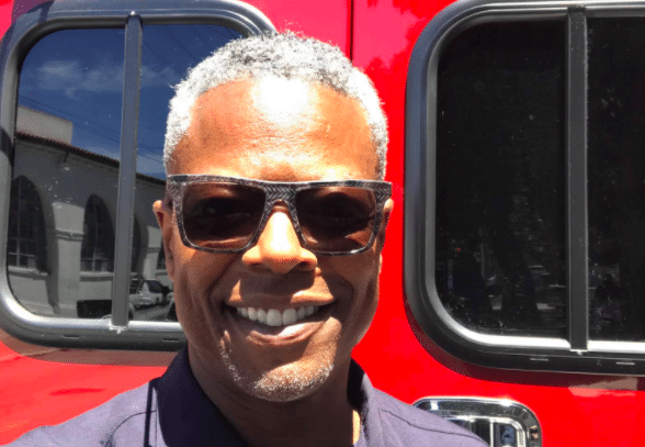 Firefighter targeted with 'nightmarish' homophobic, racist bullying because he put a rainbow sticker on his helmet