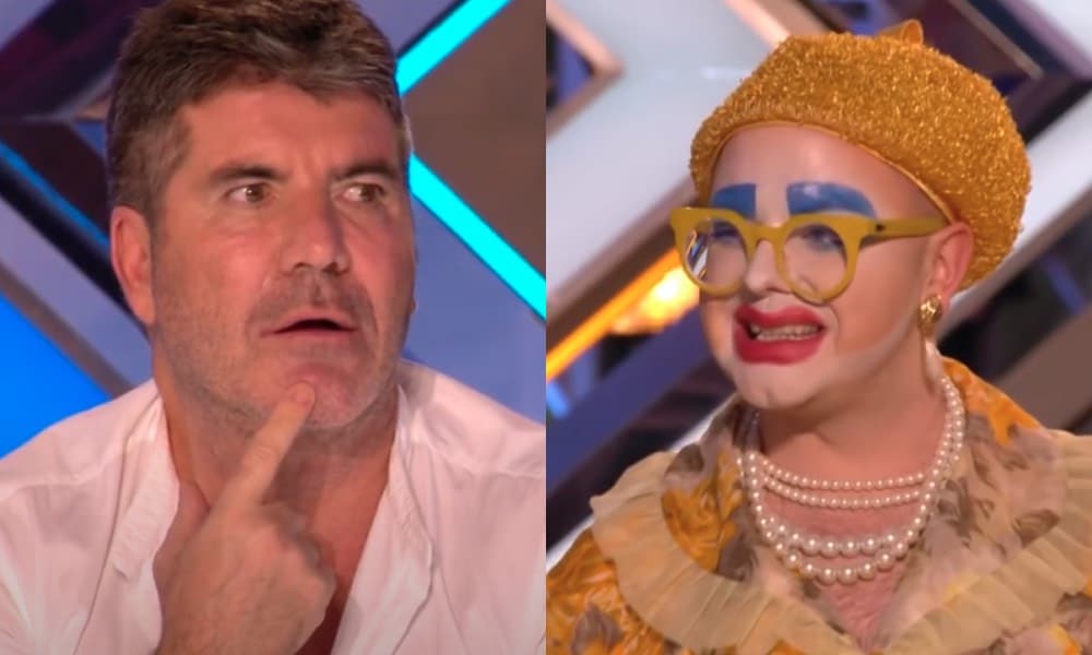 Drag Race UK star Ginny Lemon is a long-forgotten X Factor contestant who terrified Simon Cowell