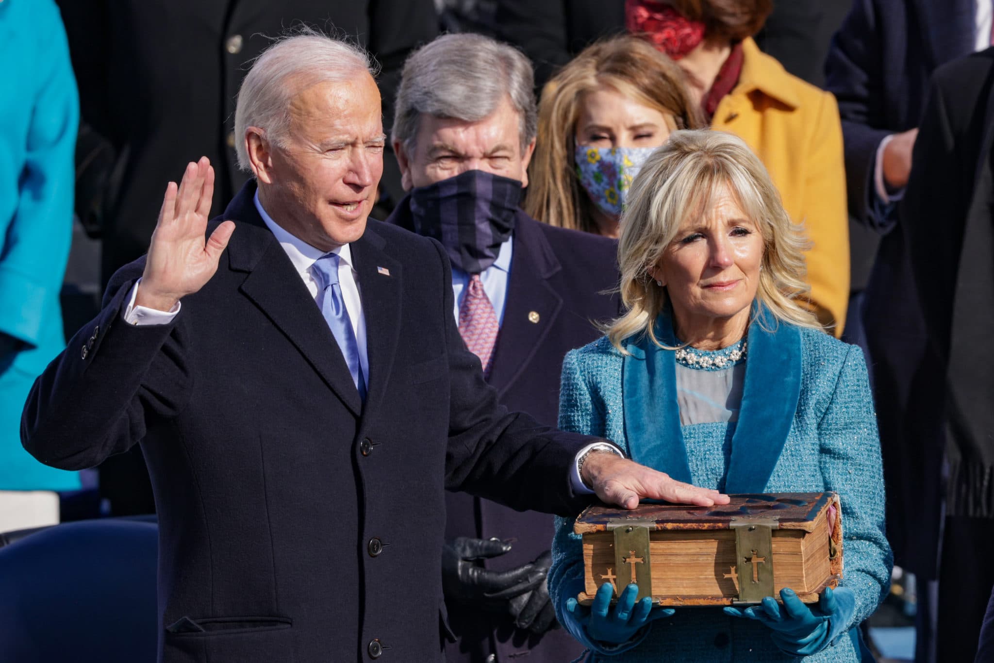 Joe Biden officially becomes 46th president of the United States. Here's everything he's pledged for LGBT+ people
