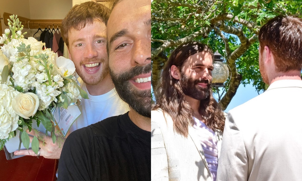 Jonathan Van Ness reveals how a planned mini-break with his family proved husband Mark Peacock was 'something different'