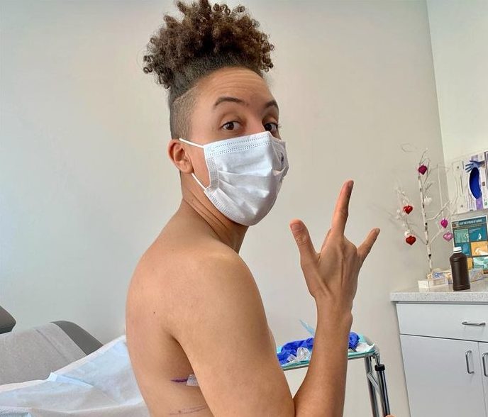 Basketball star Layshia Clarendon felt wave of 'gender euphoria' after first seeing their chest 'free of breasts'