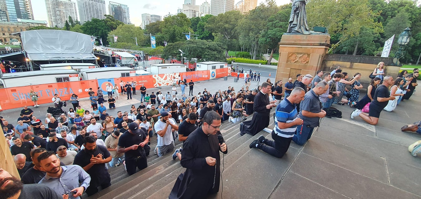 'Christian Lives Matter' protesters try to drown out gay concert with prayers and tone-deaf hymns