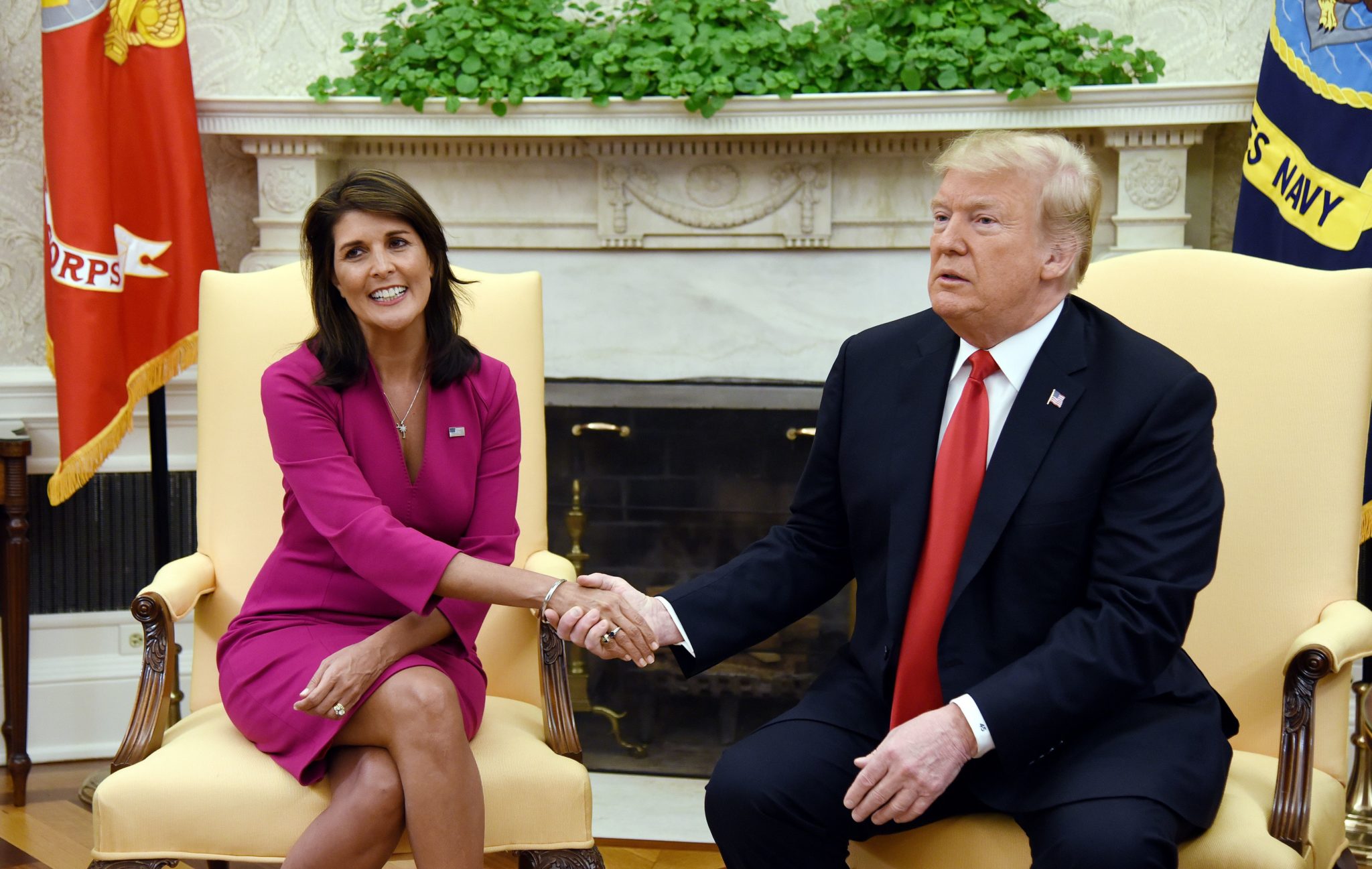Former UN ambassador Nikki Haley thinks Joe Biden is 'attacking women's rights' by not being transphobic