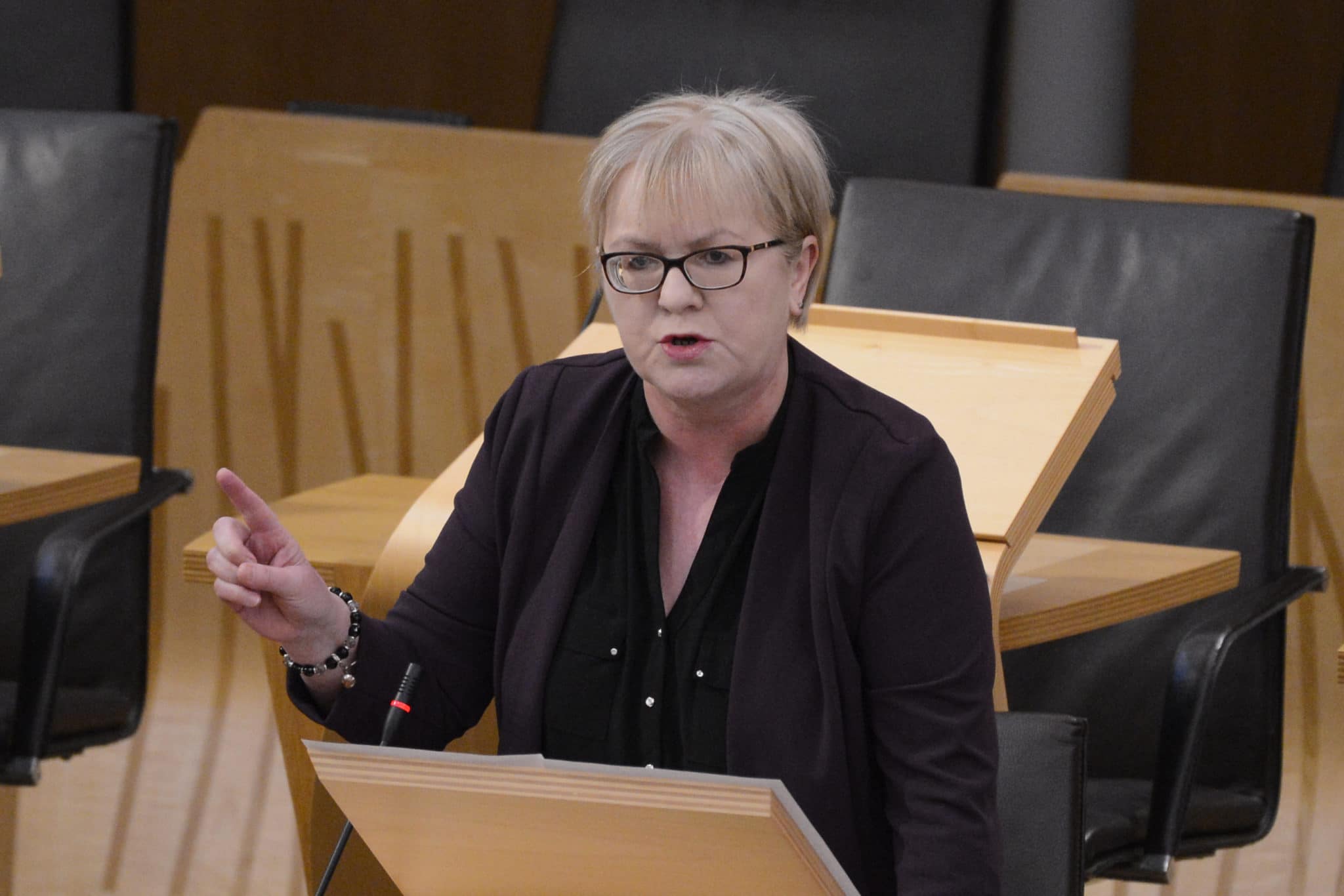 Labour MSP Johann Lamont demands minister tell her how many sexes there are