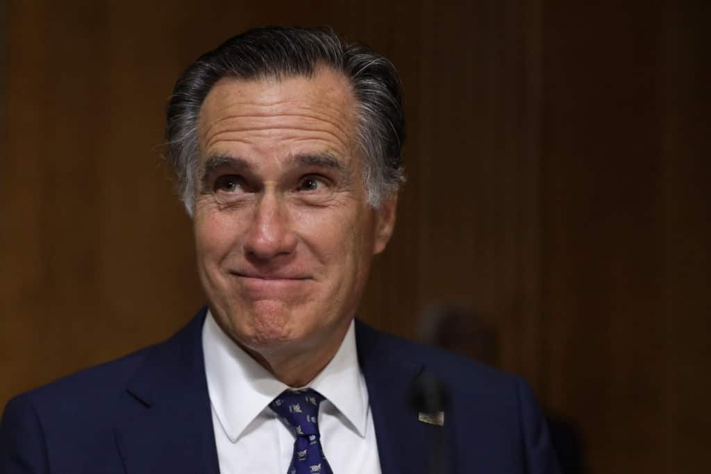 Surprise, surprise! Straight, white millionaire Mitt Romney is opposed to the Equality Act