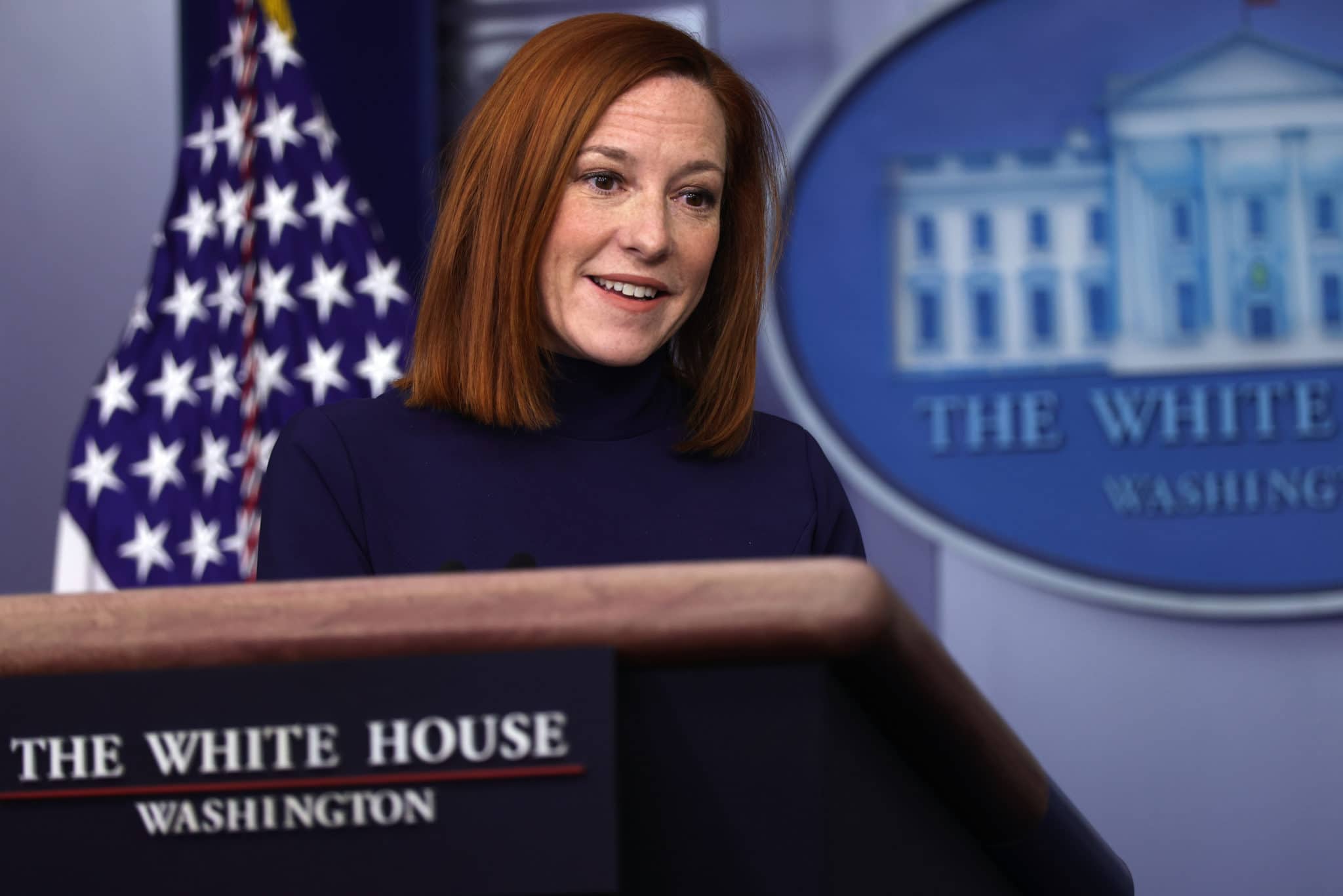White House press secretary Jen Psaki