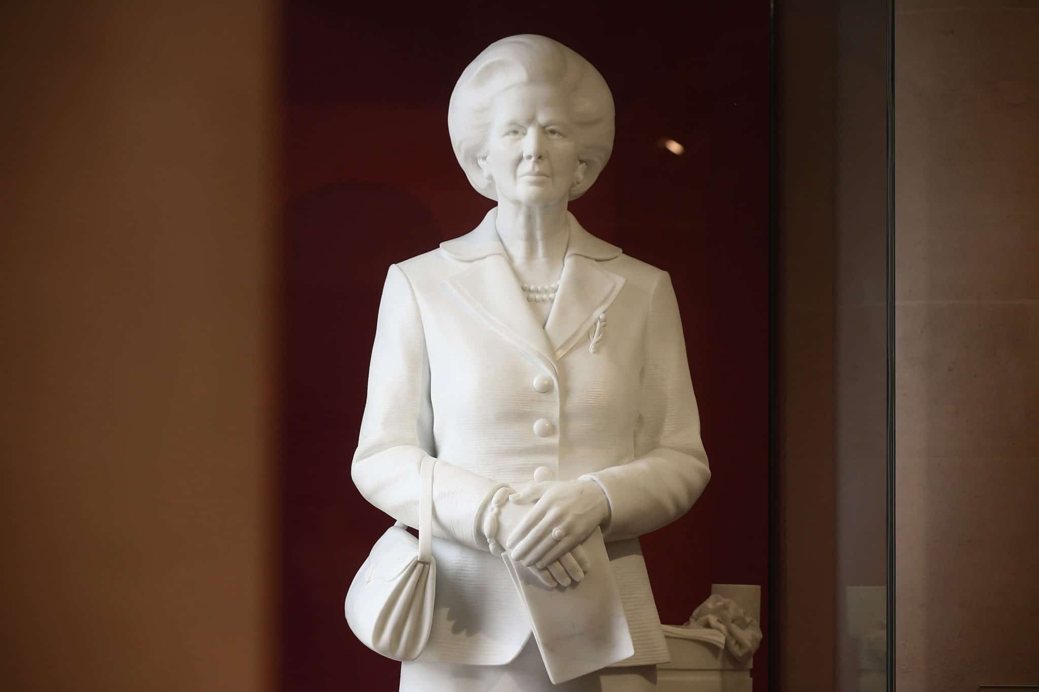 Margaret Thatcher's head on a spike appears in place of controversial 20ft statue