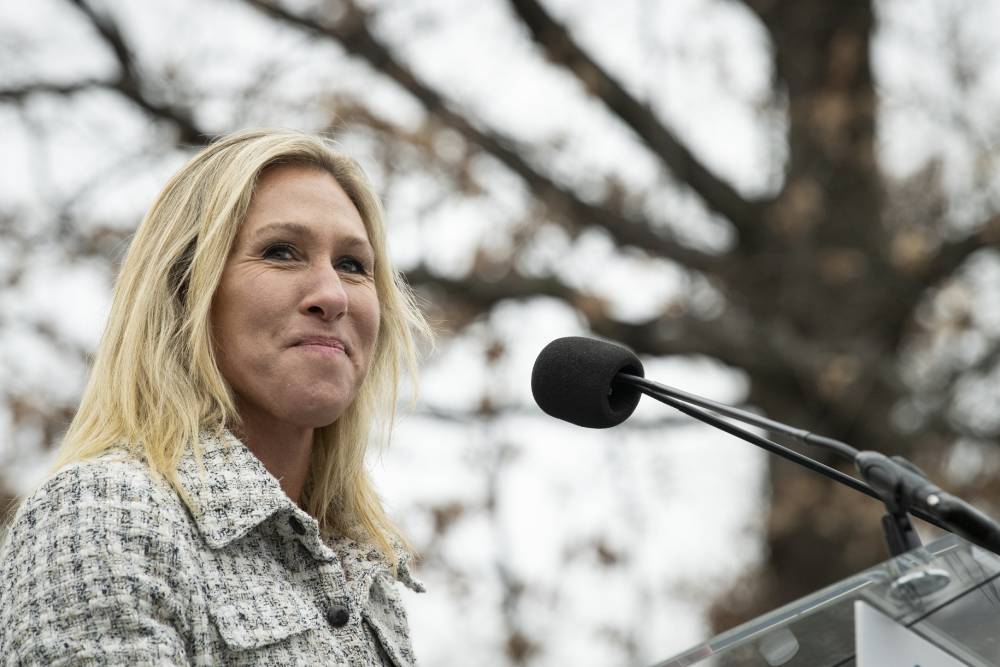 QAnon congresswoman Majorie Taylor Greene thinks transphobia will save America