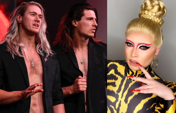 Drag Race royalty Cheryl Hole and WWE stars compare the parallels between drag and pro-wrestling