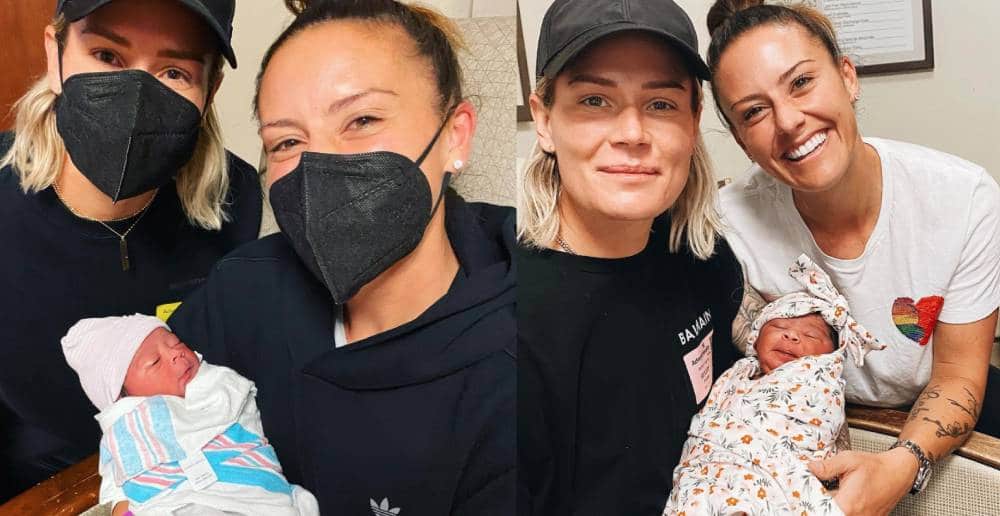 Football legends Ali Krieger and Ashlyn Harris adopt their first child: 'She will be loved every single day'