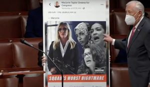 Steny Hoyer Majorie Taylor Greene The Squad facebook post