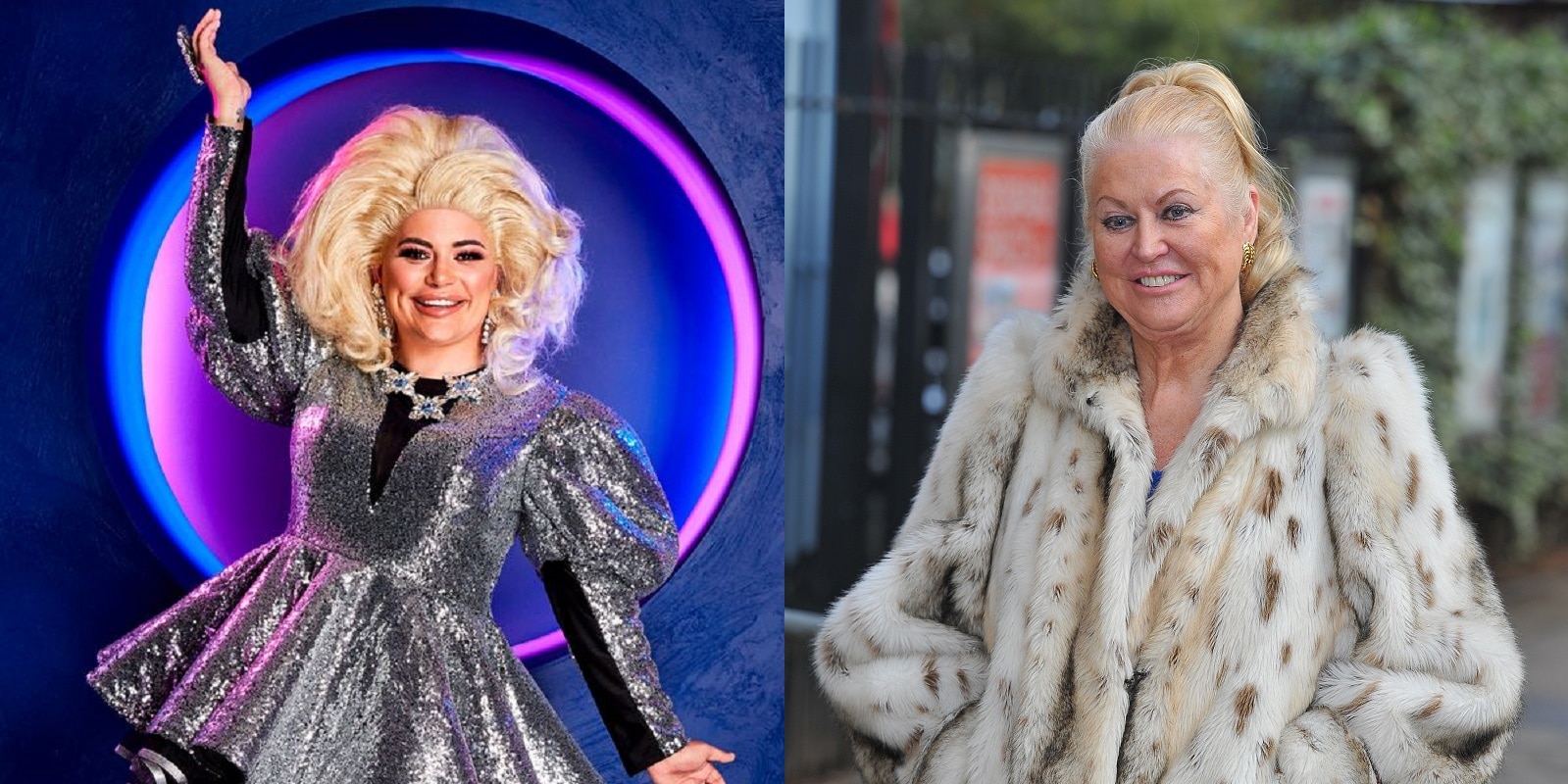 Drag Race UK star Baga Chipz is catfishing as Kim Woodburn on The Celebrity Circle