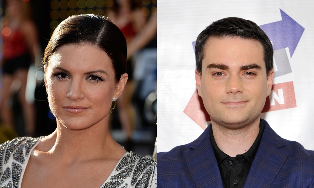 Fired Mandalorian star Gina Carano teams up Ben Shapiro for cringeworthy film project