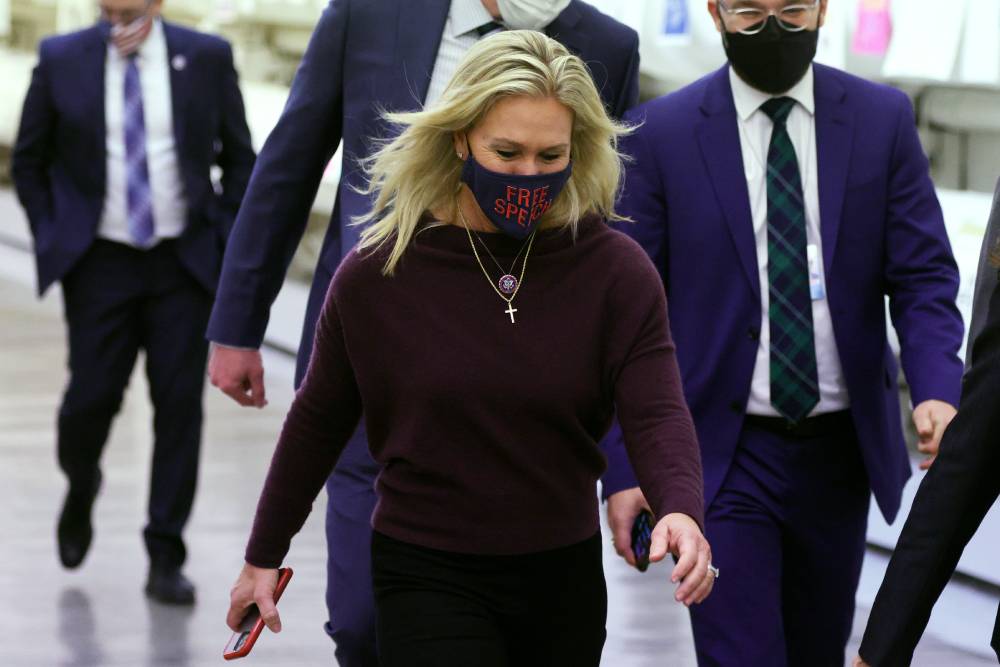 QAnon congresswoman slapped down by Congress after disturbing gun threat against AOC and the Squad