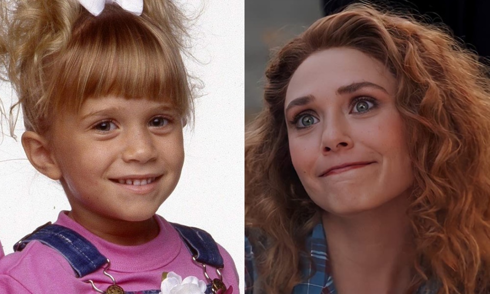 Man shocked to discover WandaVision's Elizabeth Olsen is Mary-Kate and Ashley's sister has queer fans losing it