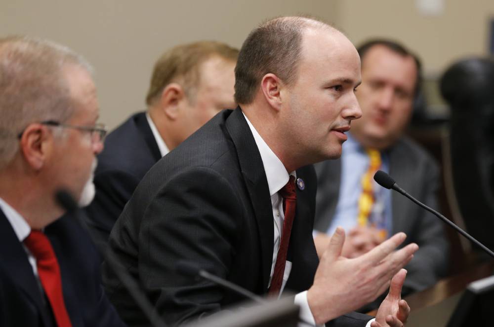 Republican governor chokes up talking about trans kids and urges lawmakers to 'pause' school sports ban