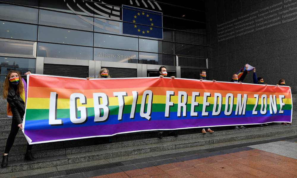 EU declared 'LGBT+ freedom zone' in response to Poland's heinous 'LGBT-free zones': 'Now, let's put it into concrete action'