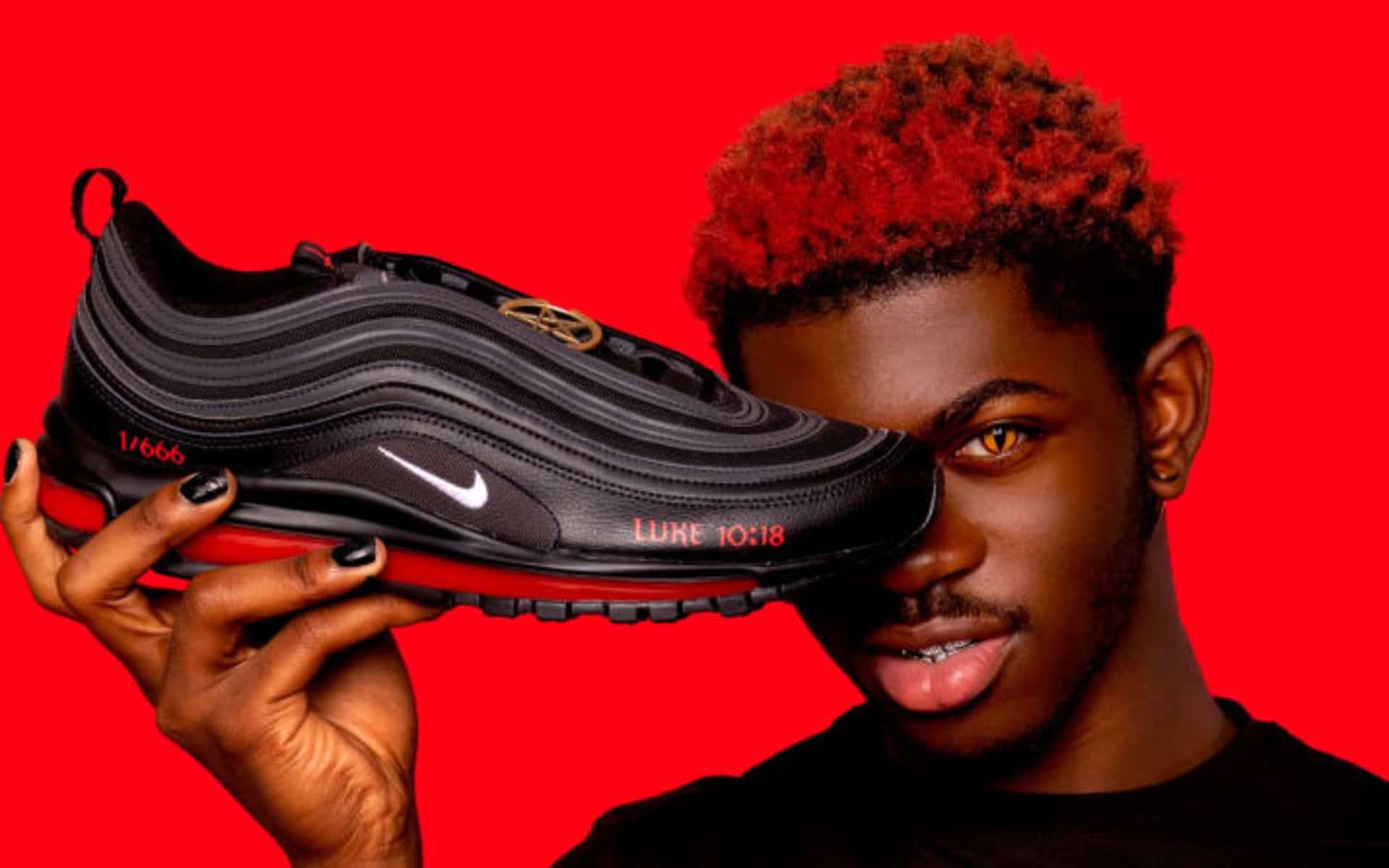 Lil Nas X releases controversial 'Satan Nikes' filled with real human blood