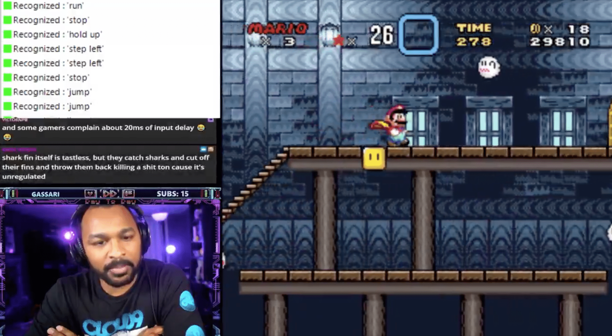 Incredible streamer smashes through Super Mario World using only his voice – and it's jaw-dropping
