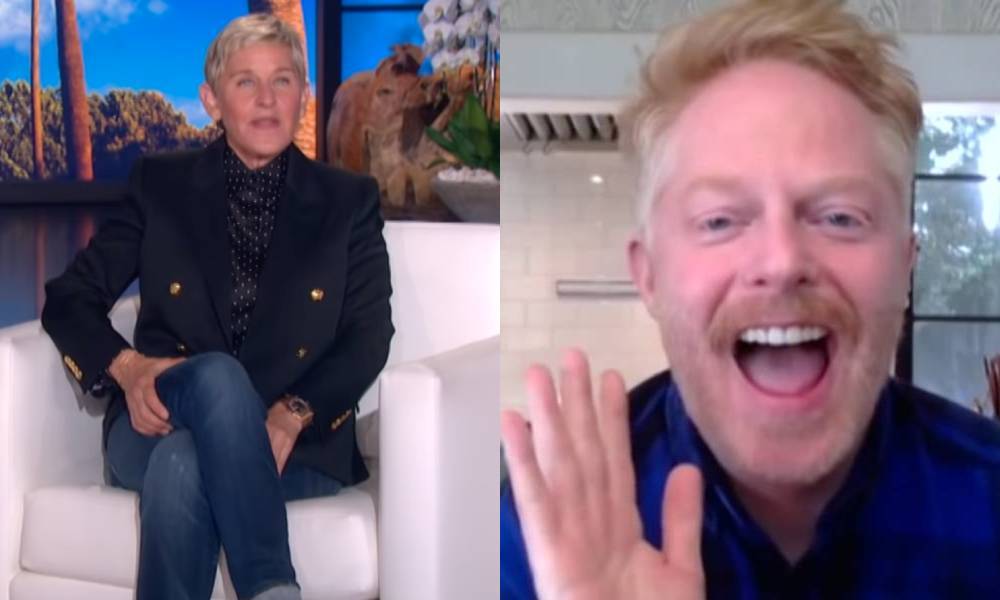 Modern Family's Jesse Tyler Ferguson jokes he's raising his son 'gay until he decides he's straight'