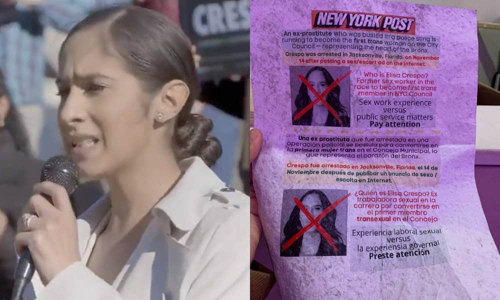 Trans politician Elisa Crespo uses 'faceless coward's' smear campaign to make important point
