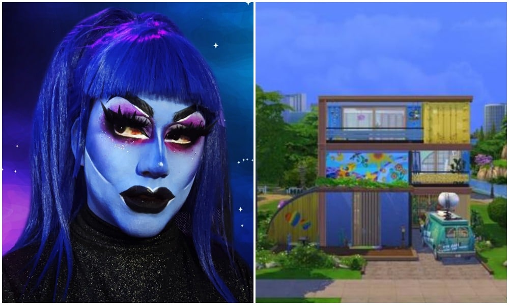 This drag queen helped to create a queer utopia in The Sims and, frankly, we want to move there