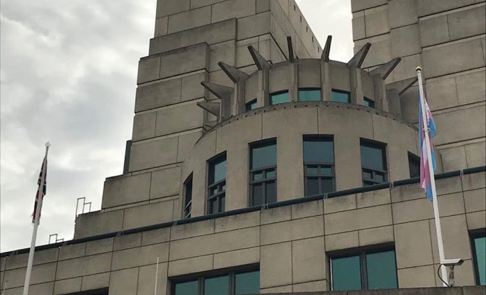 MI6 flies trans Pride flag and says trans and non-binary spies make secret service stronger