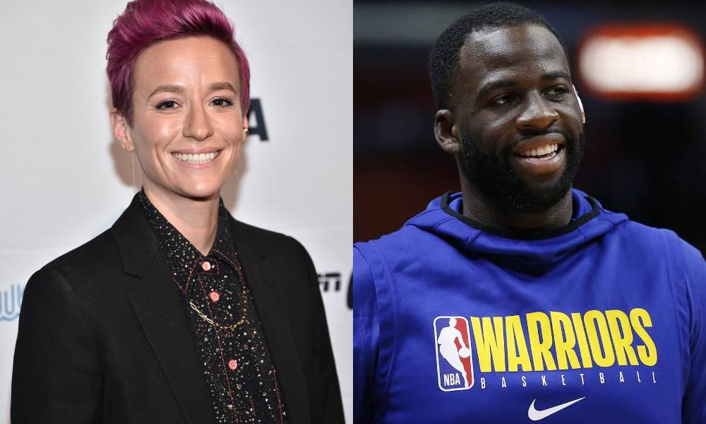 Megan Rapinoe lambasts NBA star Draymond Green for 'showing his whole a**' over gender pay gap