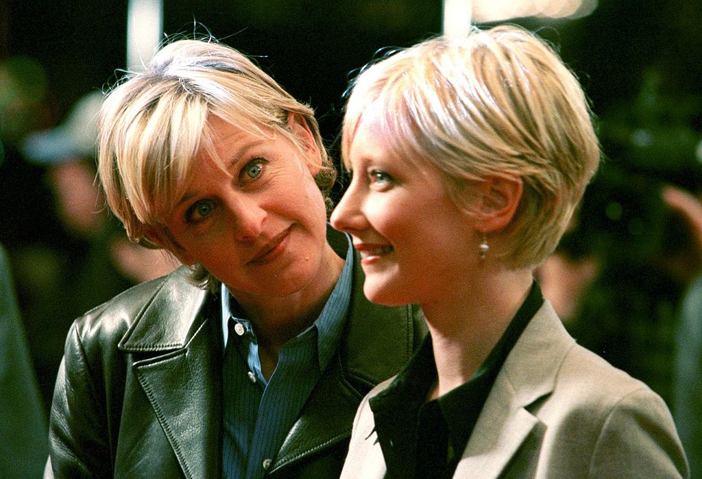 Ellen DeGeneres and Anne Heche