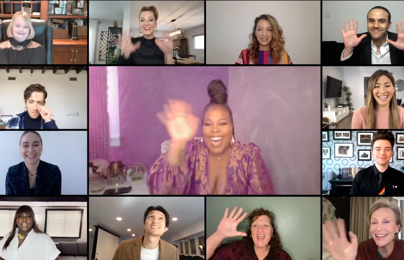 Glee cast and Demi Lovato reunite for touching, heartfelt tribute to 'awe-inspiring' Naya Rivera