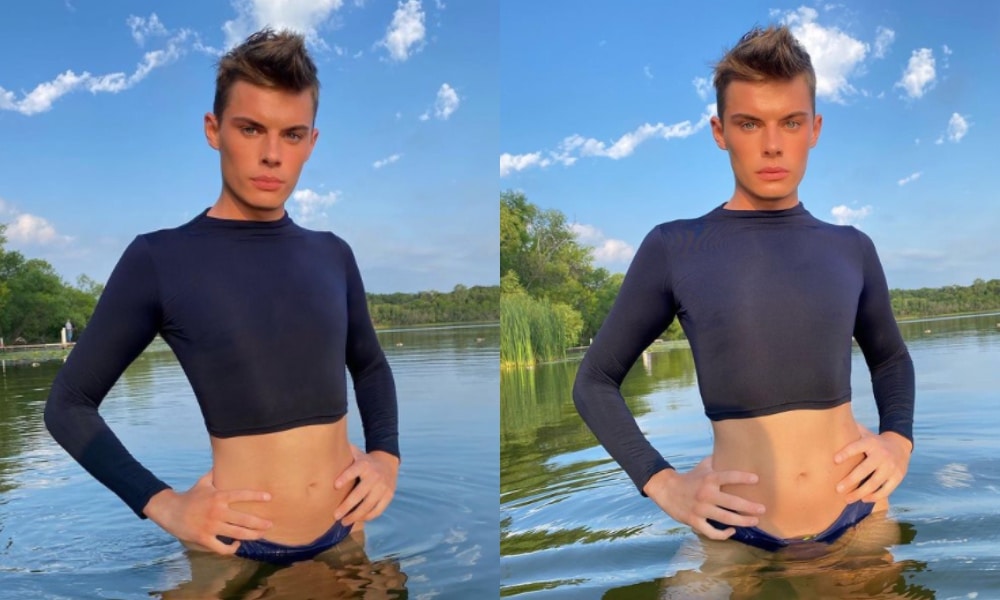 Genderfluid student in the running to become Sports Illustrated swimsuit issue's first male model
