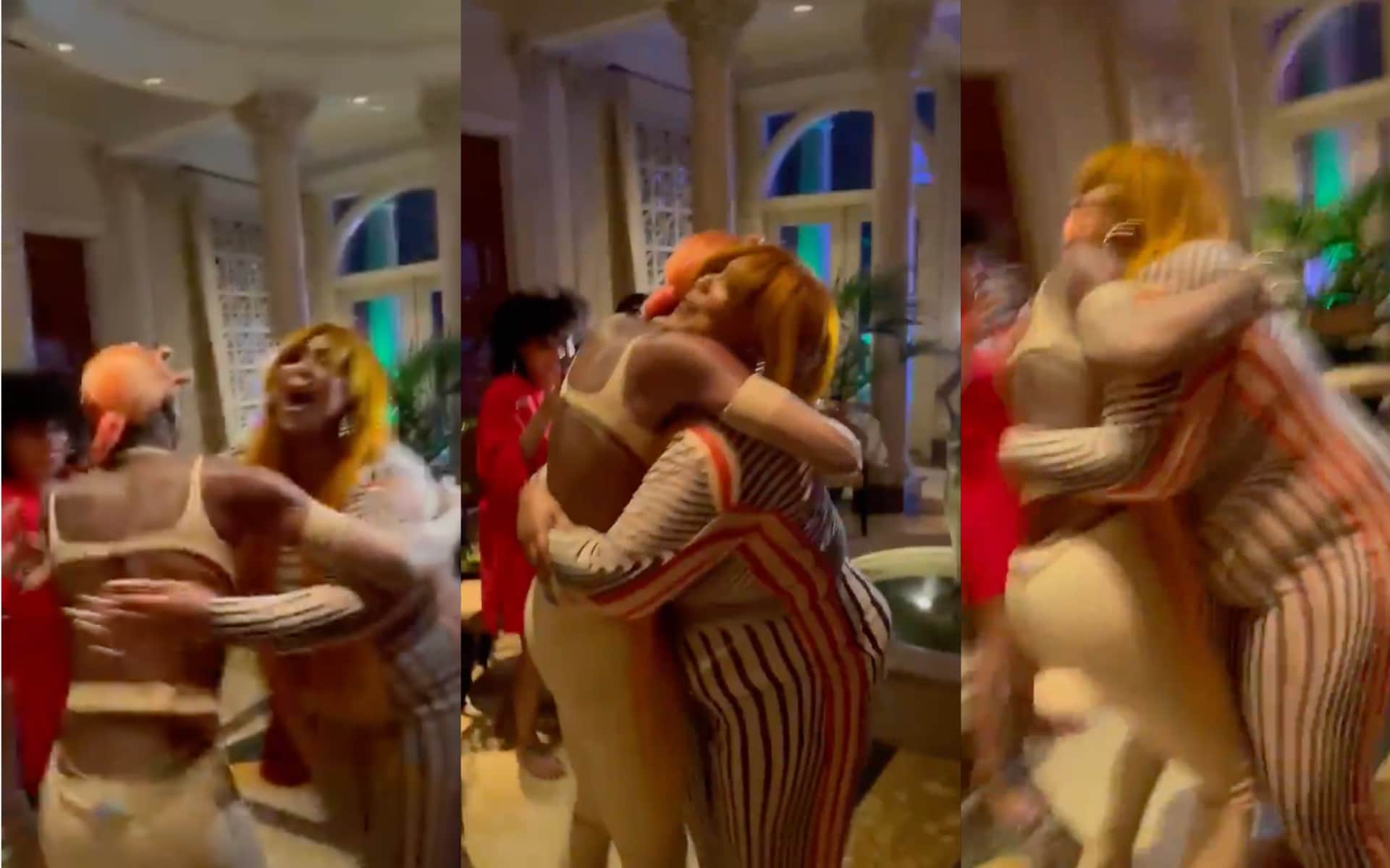 Drag Race winner Symone gives Lizzo a birthday surprise she'll never forget